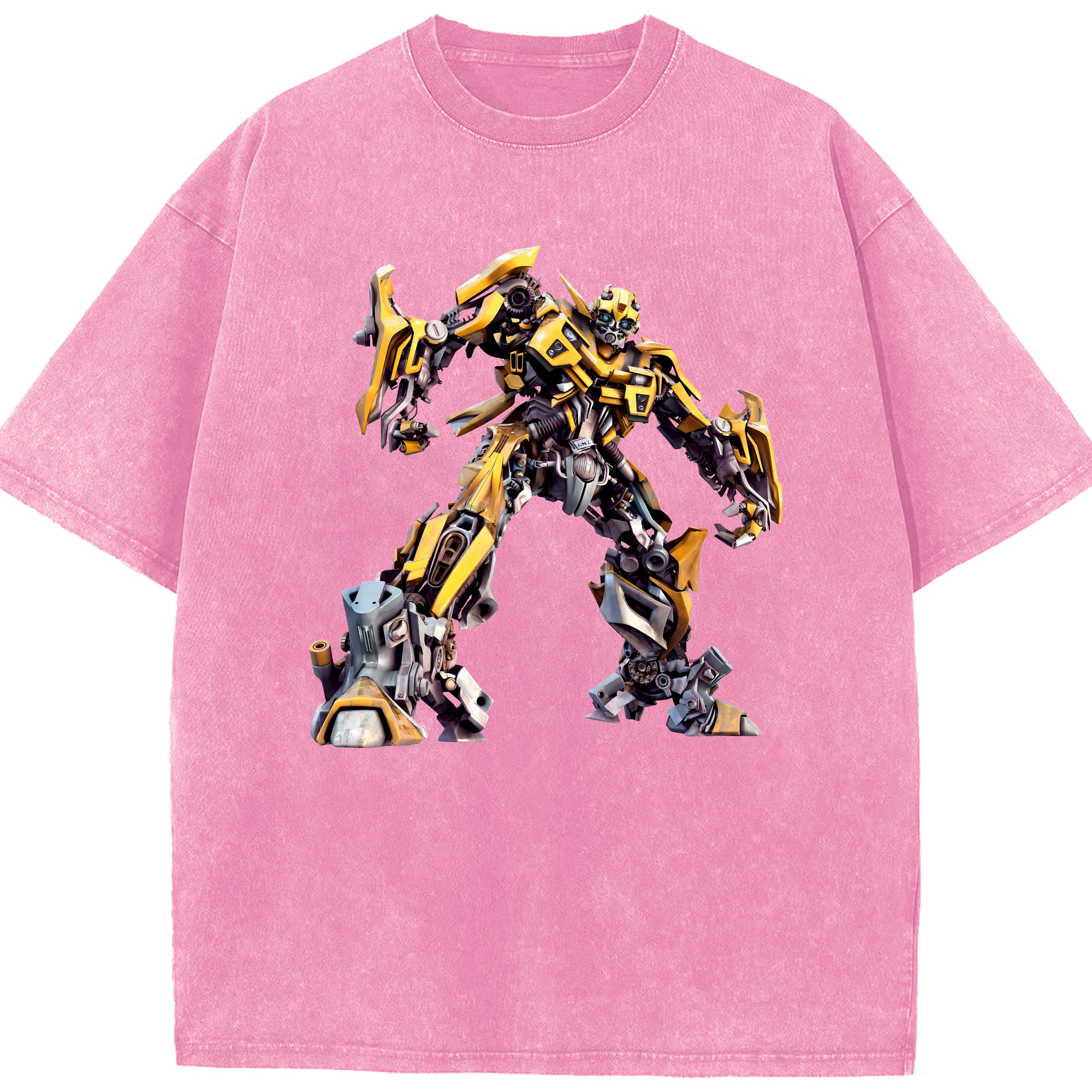 （画像用） Transformers トランスフォーマー 綿100% ヴィンテージ風 半袖Tシャツ（フロントプリント）